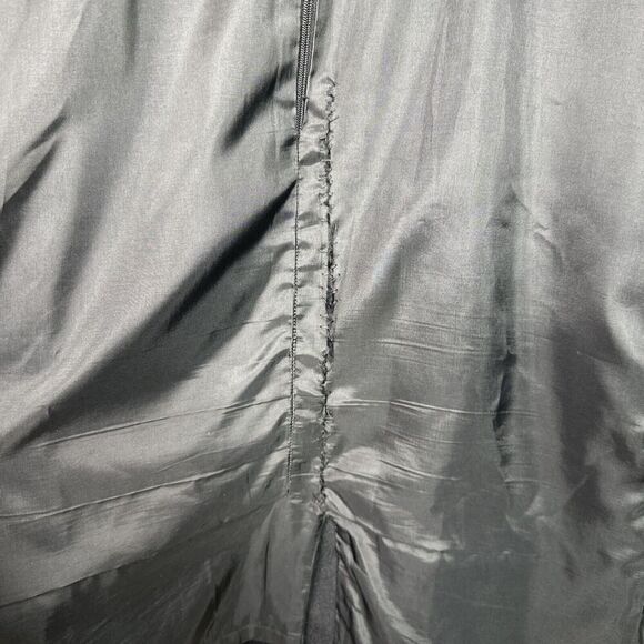 J. McLaughlin Plaid Wool Cashmere Shift Dress Women’s 8 Black Gray Lined Career - Picture 11 of 12